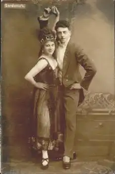 Gardenia's Zirkus Echtfoto Hamburg * ca. 1920