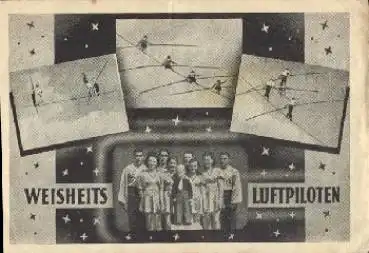 Artisten Hochseil Weisheits-Luftpiloten *ca. 1955