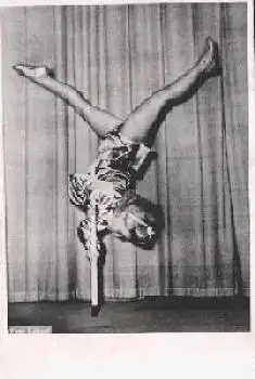 Balanceakt Mariandl Zirkus gebr. 10.3.1957