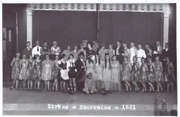 Zirkus Saurenius Gruppenfoto, * 1931
