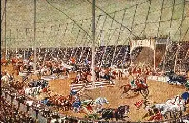 Zirkus Krone Maxim II München Künstlerkarte * ca. 1920