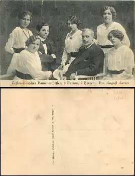 Österreichisches Damenorchester August Hütter 1910