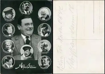 Stein Alfred in seinen Rollen gebr