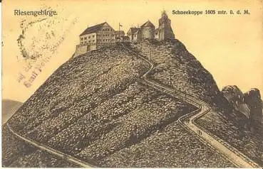Schneekoppe im Riesengebirge, o 5.10.1913