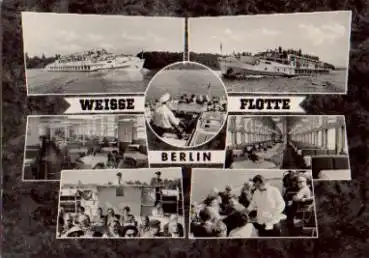 Weisse Flotte von Berlin Motorschiffe * ca. 1965