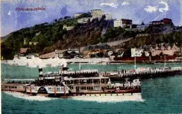 Rheindampfer Ehrenbreitstein * ca. 1910