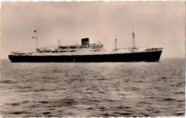 Charles-Tellier, Postboot, Süd-Atlantik, o 18.10.1957