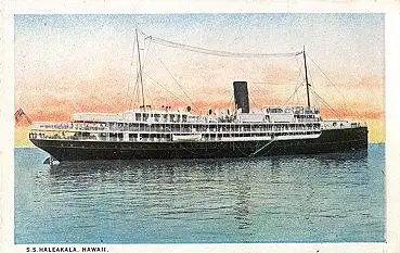 S. S. Haleakala Dampffrachtschiff  * ca. 1920