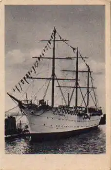 Hochseesegelschiff "Hein Godewind" Hamburg Jugendherberge *ca. 1930