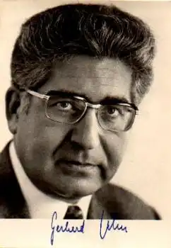 Politiker Gerhard Jahn Justizminister orig. Autogramm *ca. 1960