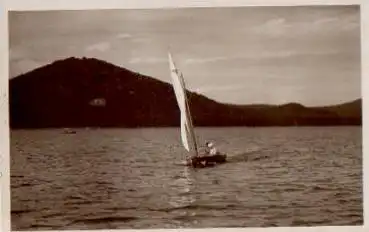 Thammühl Segelboot  o 20.7.1932