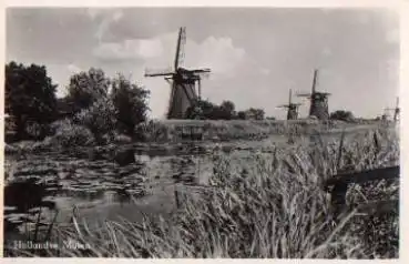 Hollandse Molen Windmühlen * ca. 1950