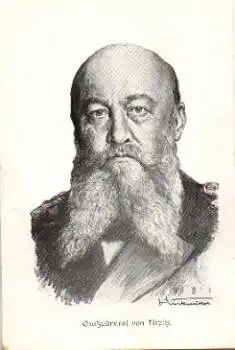 Großadmiral von Tripitz Künstlerkarte * ca. 1915
