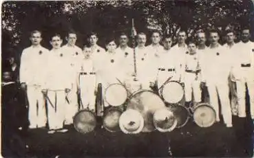 Spielmannszug, Echtfoto * ca. 1925