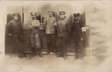 1. WK., deutsche Sanitäter, Rotes Kreuz, Echtfoto * ca. 1915