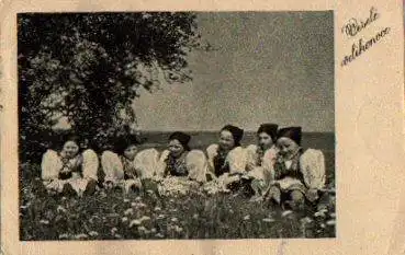 Tschechien Trachten o 1946