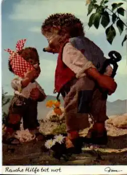 Mecki Ingel mit Kind Zahnweh gebr. 16.8.1966