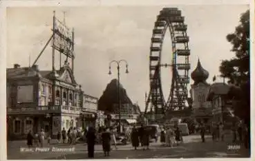 Wien, Prater, Riesenrad, Kino, * 1951