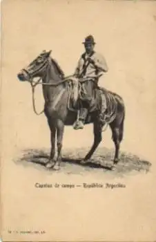 Pferde Argentinischer Reiter Cowboy * ca. 1910