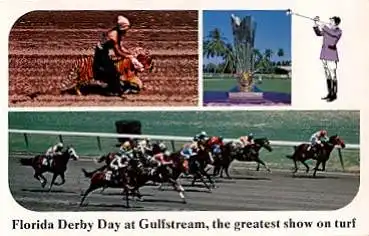 Rennpferde Florida Derby Day at Gulfstream * ca. 1960