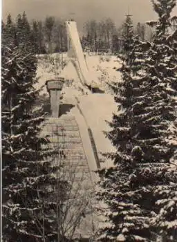 Ski Sprungschanze Grosse Aschberg-Schanze *ca. 1960