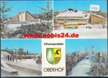 Oberhof Sprungschanze, Bobbahn, o ca. 1975