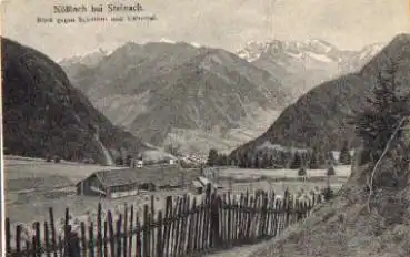 Noesslach bei Steinach gegen Schmirn- und Valsertal *ca. 1920