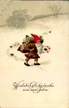 Zwerg trägt Briefe, o 31.12.1925