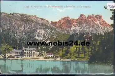 Lago die Misurina Schwalbenkofl o 27.7.1908