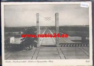 Berlin Reichssportfeld Olympischer Platz Stadion *1936
