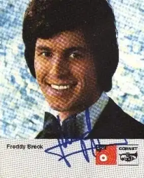 Freddy Breck Starfoto mit Autogramm