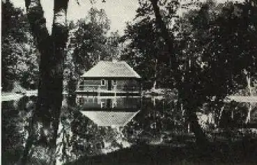 Olympische Spiele 1936 Künstlicher See mit Sauna und Dampfbad Sammelbild, keine AK