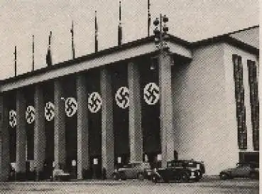 Olympische Spiele 1936 Sammelbild keine AK Bild Nr. 146 Deutschlandhalle Sammelwerk Nr. 13