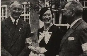 Olympische Spiele 1936, Erwin Casmir, Hedwig Haß, Erckrath de Bary, Fechter Sammelbild, keine AK