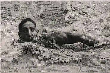 Olympische Spiele 1936 Ference Csik, Schwimmerin Sammelbild, keine AK