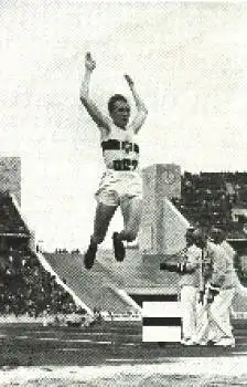 Olympische Spiele 1936 Luz Long Weitsprung Sammelbild, keine AK