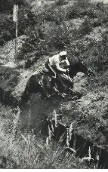 Olympische Spiele 1936 Major Semoff auf Lowak Sammelbild, keine AK