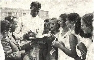 Olympische Spiele 1936, Giulio Gaudini, Florett-Säbelfechter Sammelbild, keine AK