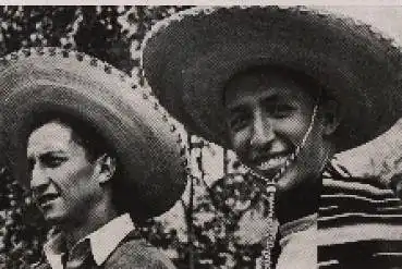 Olympische Spiele 1936 Mexikanische Basketballspieler Sammelbild, keine AK