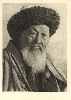 Dzambul Dzabaew Dichter (1846-1945), Russe
