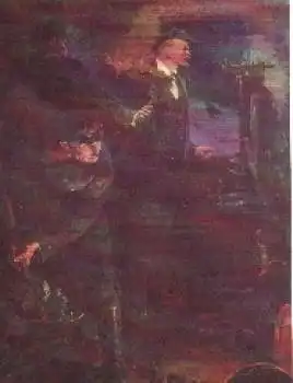 Wladimir Iljitsch Lenin Künstlerkarte A.M.Lopuchow *um 1970