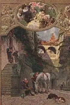 Dornröschen Künstlerkarte Nr. 303 Märchen  * ca. 1930