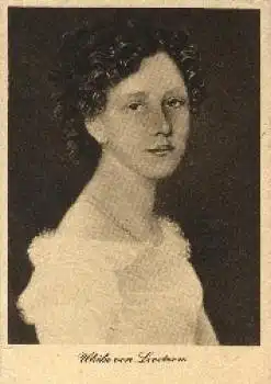 Ulrike von Levetzow, Goethes letzte Liebe, gemalt v. Lips