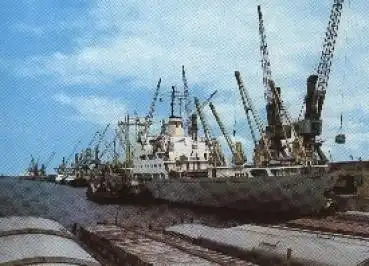 Handelsschiff DSR "Edgar Andre" Rostock *ca. 1980