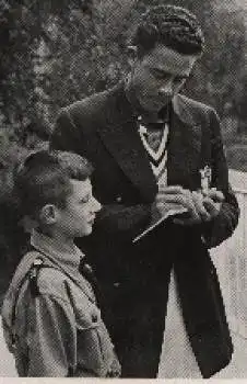 Olympische Spiele 1936 Earle Meadows, Sieger im Stabhochsprung Sammelbild, keine AK