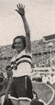 Olympische Spiele 1936 Ibolya Csak, Goldmedaillegewinnerin im Hochsprung