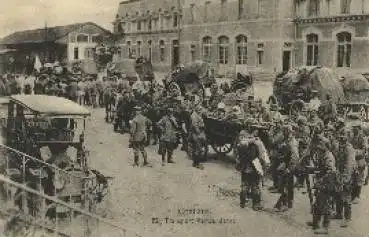 Conflans-Sainte-Honorine I. WK  Ein Transport Verwundeter, * ca. 1915