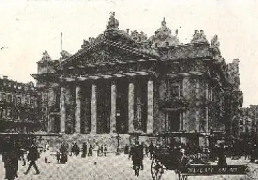 Bruxelles La Bourse * ca. 1910