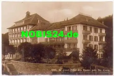 Ste. Croix Le grand Hotel des Rasses Schweiz o ca. 1930