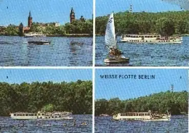 Weiße Flotte Berlin Salonschiffe o 1975